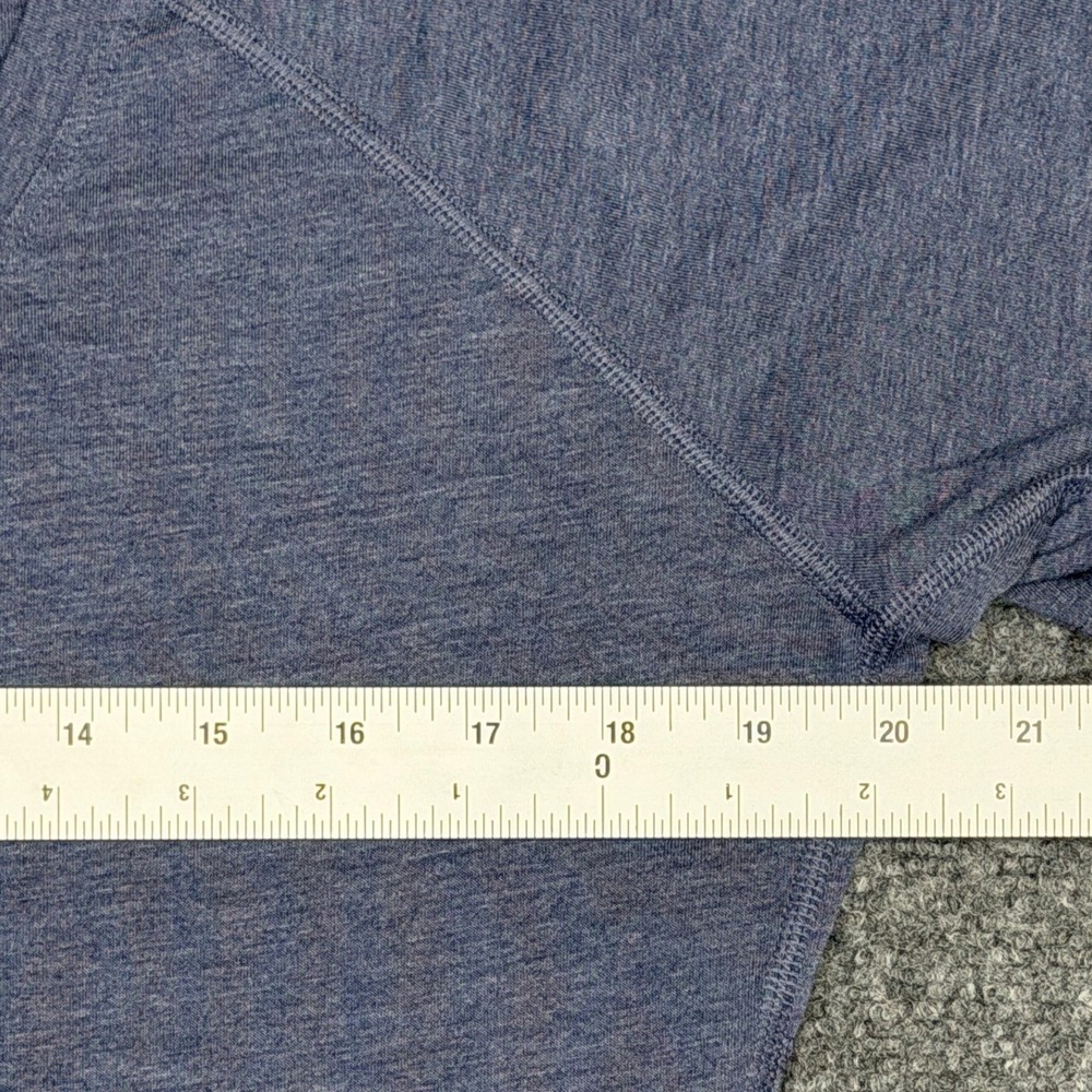 Patagonia Capilene Cool Trail Shirt Womens L Blue Short Sleeve Scoop Neck - Picture 4 of 5